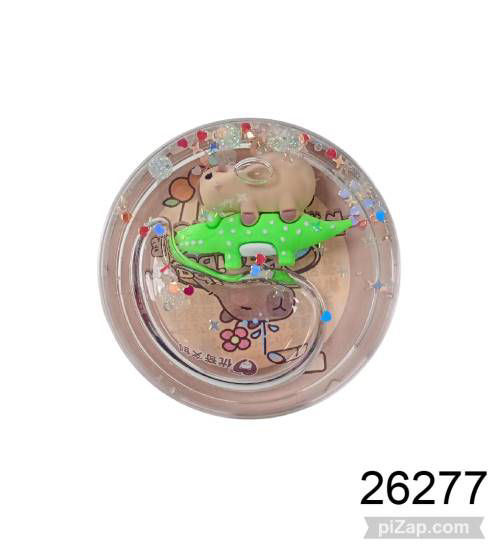 Imagen de SLIME TRANSPARENTE CON CAPIBARAS 4.26
